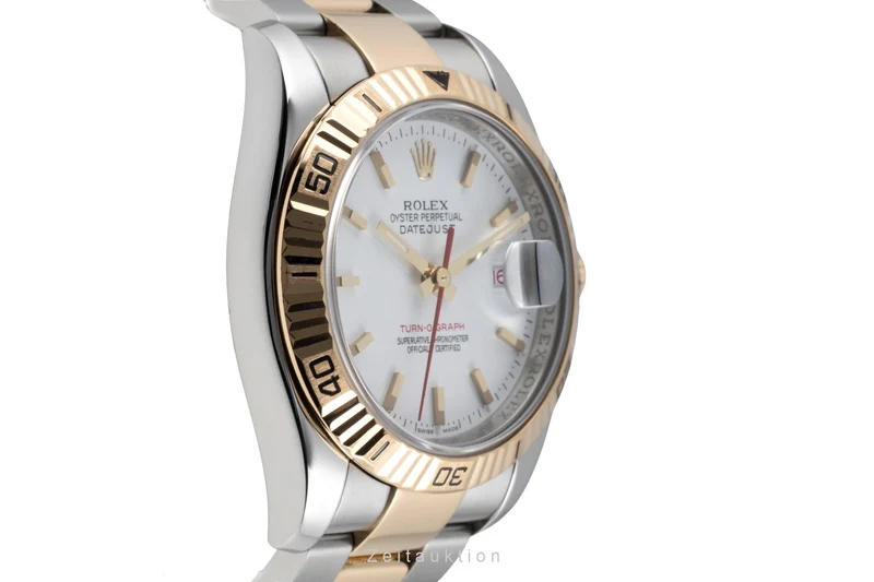 Rolex Datejust steel / gold automatic men's watch 116263 [2605878]