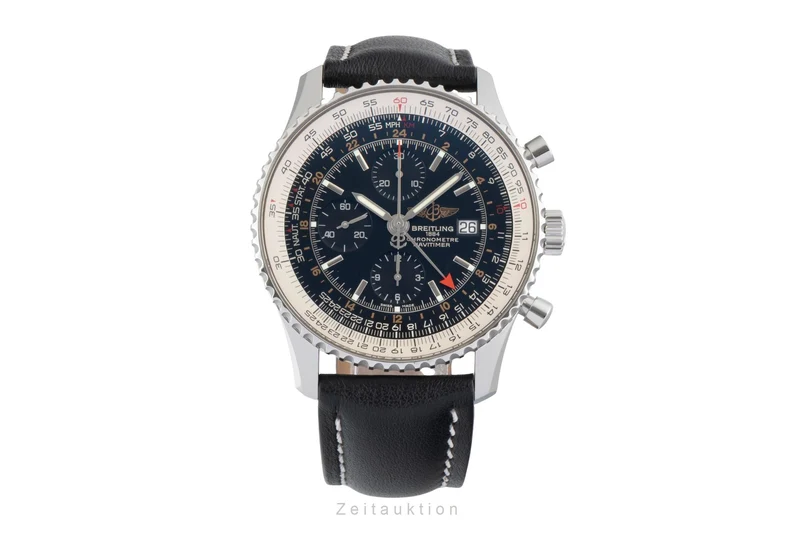 Breitling Navitimer World chronograph steel automatic men's watch A2432212/B726 [2605269]