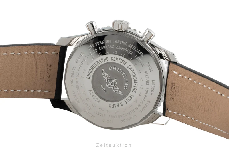 Breitling Navitimer World chronograph steel automatic men's watch A2432212/B726 [2605269]