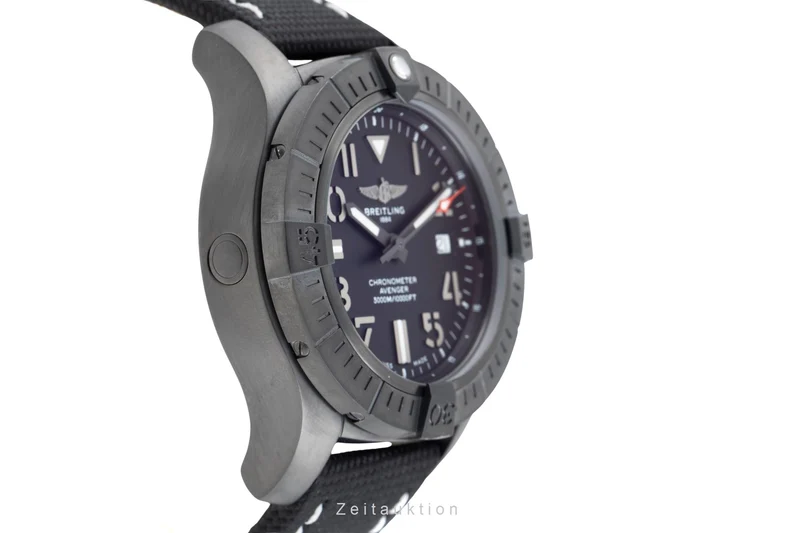 Breitling Avenger Seawolf titanium automatic men's watch V17319 LP: 5350EUR [2605565]