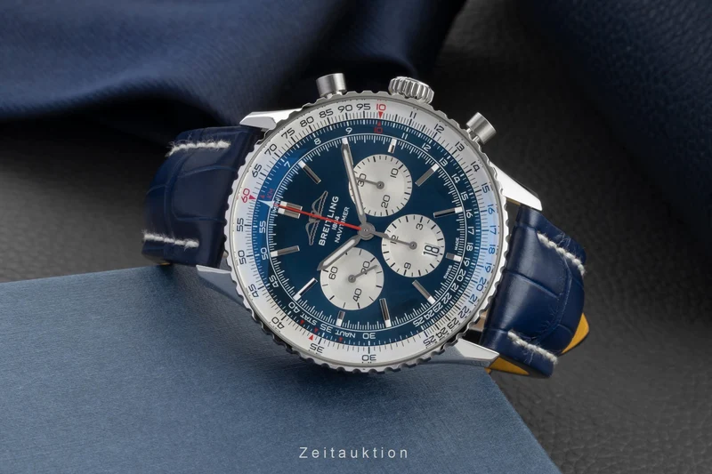 Breitling Navitimer 01 46 chronograph steel automatic men's watch AB0137 LP: 9500EUR [2605434]