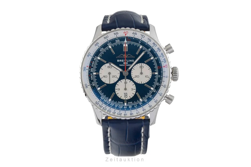 Breitling Navitimer 01 46 chronograph steel automatic men's watch AB0137 LP: 9500EUR [2605434]