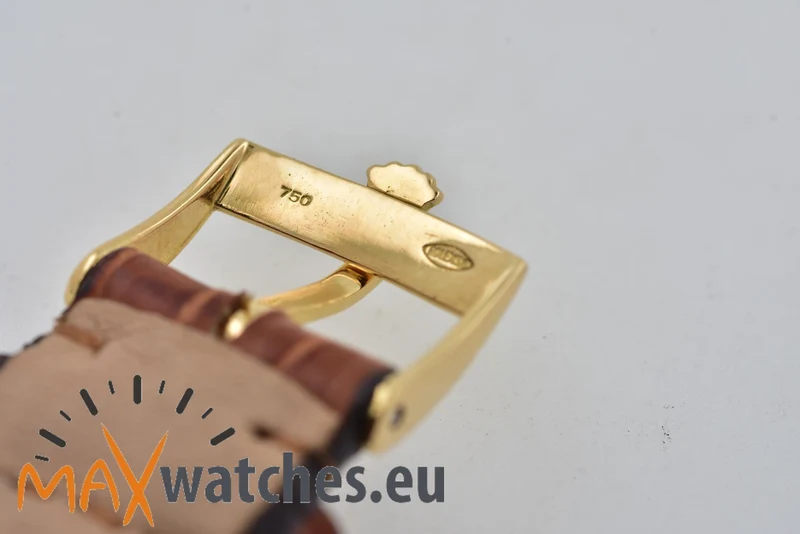 Rolex Oyster Perpetual Day Date 18k Yellow Gold Porcelain Dial 18038