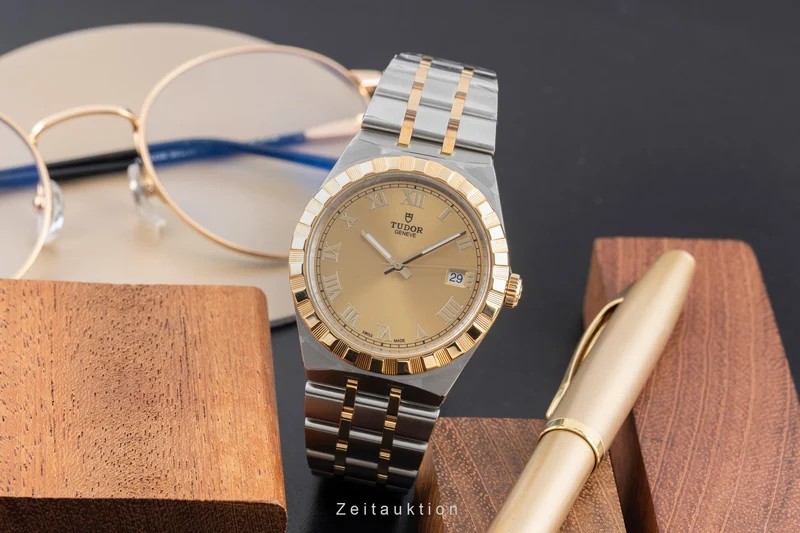 Tudor Royal steel / gold automatic men's watch 28503-0003 LP: 4780EUR [2605568]