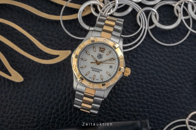 Tag Heuer Aquaracer gilt / steel quartz women's watch WAF1424 [2604909]