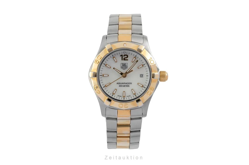 Tag Heuer Aquaracer gilt / steel quartz women's watch WAF1424 [2604909]