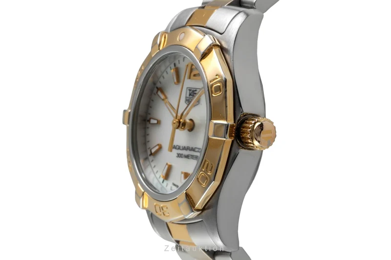 Tag Heuer Aquaracer gilt / steel quartz women's watch WAF1424 [2604909]