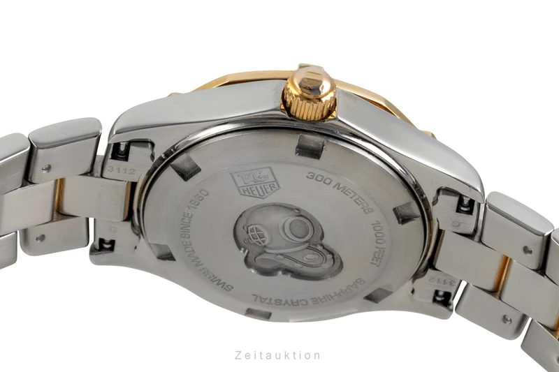 Tag Heuer Aquaracer gilt / steel quartz women's watch WAF1424 [2604909]