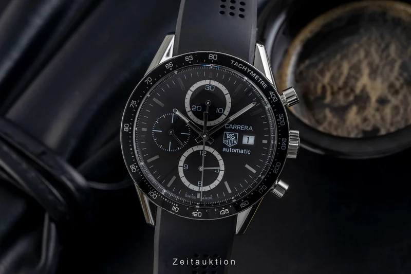 Tag Heuer Carrera chronograph steel automatic men's watch CVA2010-0 [2605033]
