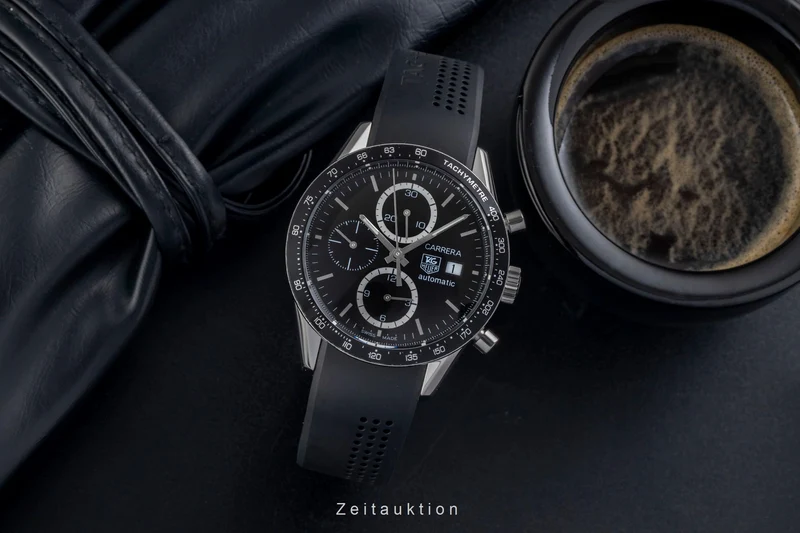 Tag Heuer Carrera chronograph steel automatic men's watch CVA2010-0 [2605033]