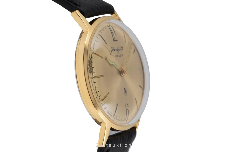 Glashütte Spezimatic gilt-brass manual winding men's watch [2603479]