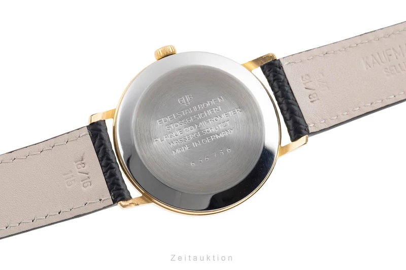 Glashütte Spezimatic gilt-brass manual winding men's watch [2603479]