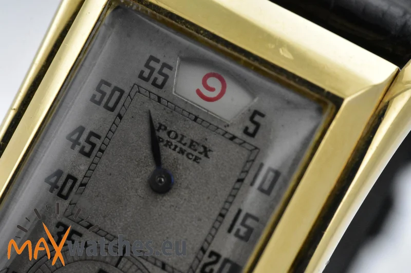 Rolex Prince 18k Yellow Gold Jumping Jump Hours 1491 Vintage 1939