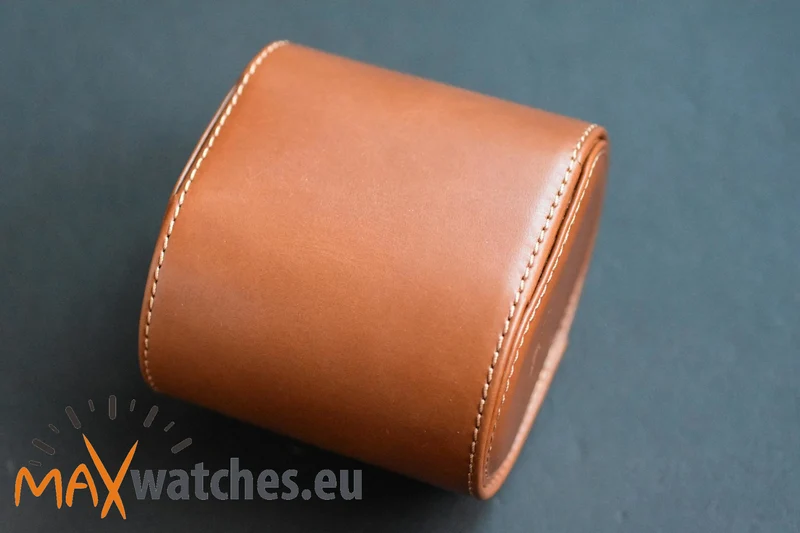 Uhrenrolle Lederbox, braun