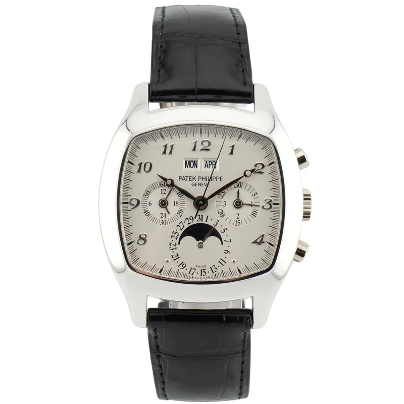 Patek Philippe Perpetual Calendar Chronograph Weißgold 5020G-013