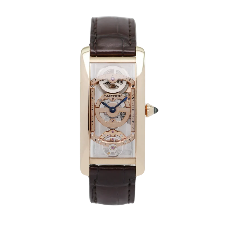 Cartier Tank Cintrée Large Model Roségold WHTA0008