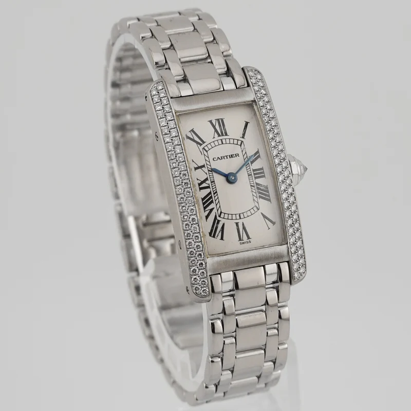 Cartier Tank Americaine Weißgold - 1713