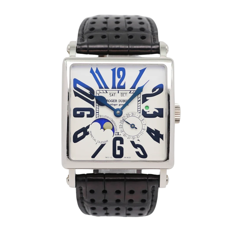 Roger Dubuis Square Perpetual Calendar Weißgold G40