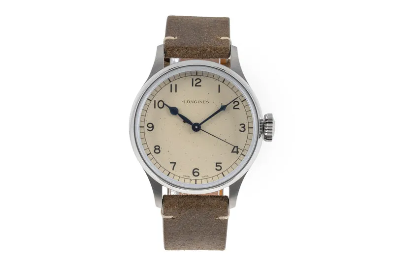 Longines Heritage steel automatic men's watch L2.819.4.93.2 LP: 2600EUR [2605575]