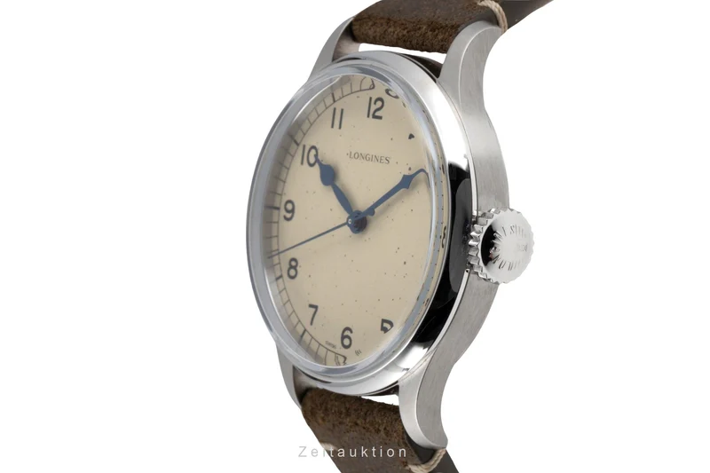 Longines Heritage steel automatic men's watch L2.819.4.93.2 LP: 2600EUR [2605575]