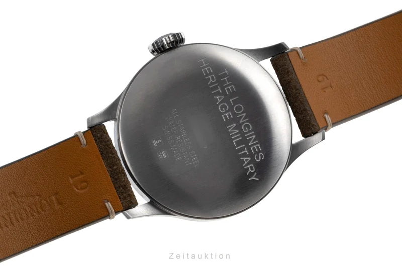 Longines Heritage steel automatic men's watch L2.819.4.93.2 LP: 2600EUR [2605575]