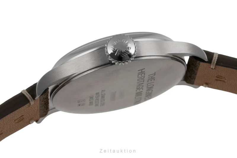 Longines Heritage steel automatic men's watch L2.819.4.93.2 LP: 2600EUR [2605575]