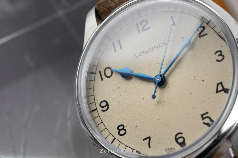 Longines Heritage steel automatic men's watch L2.819.4.93.2 LP: 2600EUR [2605575]
