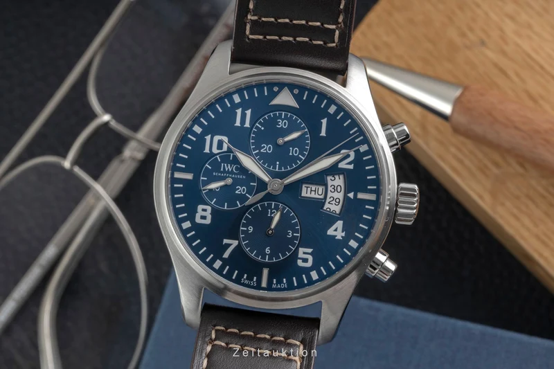 IWC Fliegerchronograph chronograph steel automatic men's watch IW377706 [2604746]