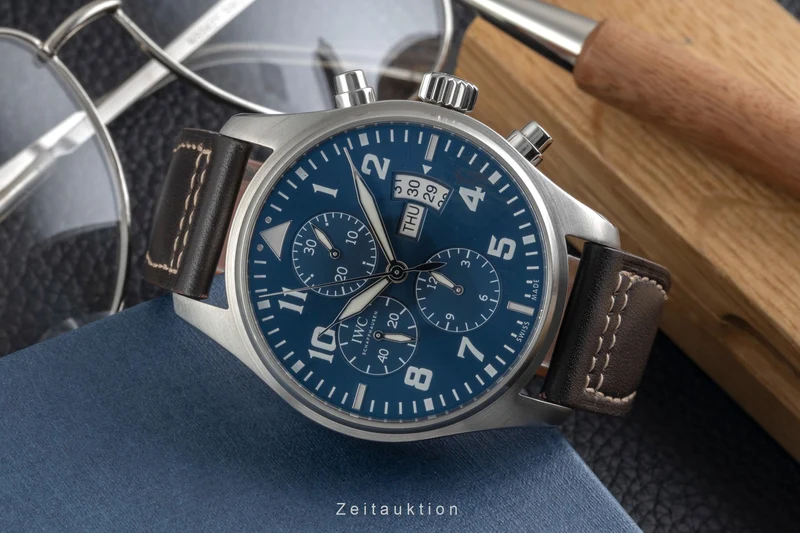 IWC Fliegerchronograph chronograph steel automatic men's watch IW377706 [2604746]