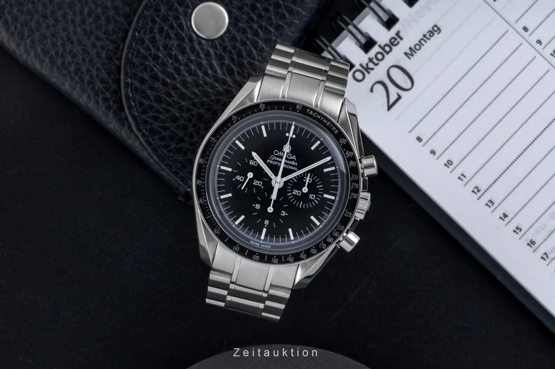 Omega Speedmaster Moonwatch chronograph steel manual winding men's watch 3570.50.00 [2605473]