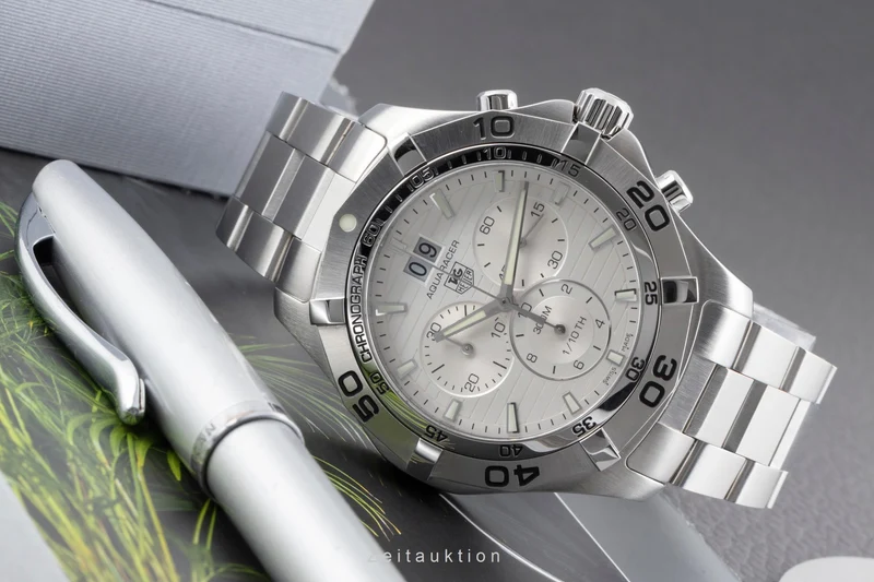 Tag Heuer Aquaracer chronograph steel quartz men's watch CAF101F.BA0821 [2605566]