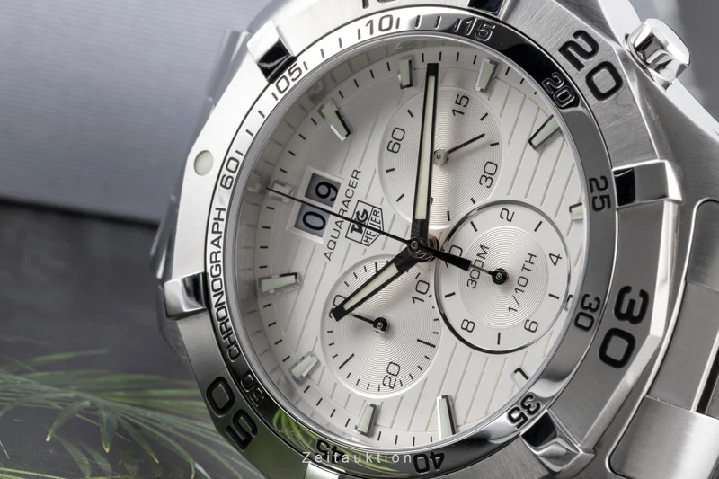 Tag Heuer Aquaracer chronograph steel quartz men's watch CAF101F.BA0821 [2605566]