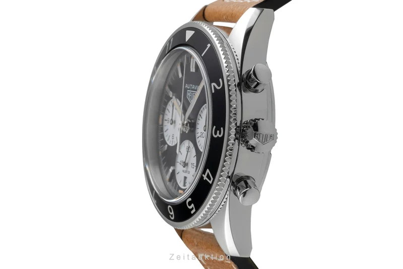 Tag Heuer Autavia chronograph steel automatic men's watch CBE2110 [2605533]