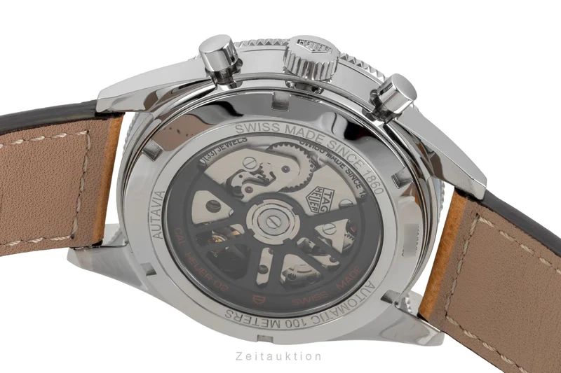 Tag Heuer Autavia chronograph steel automatic men's watch CBE2110 [2605533]