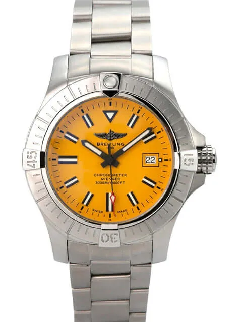Breitling Avenger Automatic 45 Seawolf Gelb A17319101I1A1