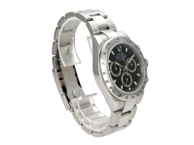 Rolex Daytona Edelstahl 116520 Schwarz M-Serial