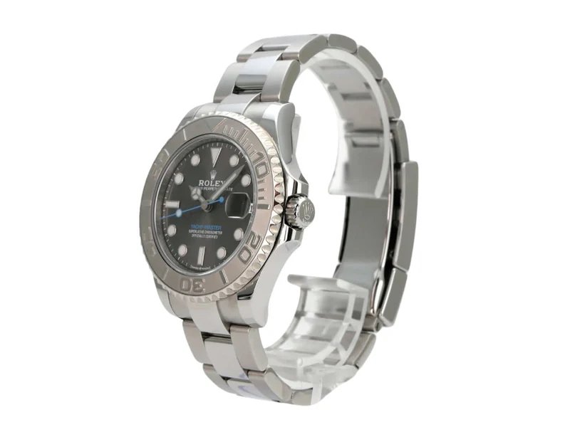 Rolex Yacht-Master 37 Edelstahl Platin 268622 Rhodium