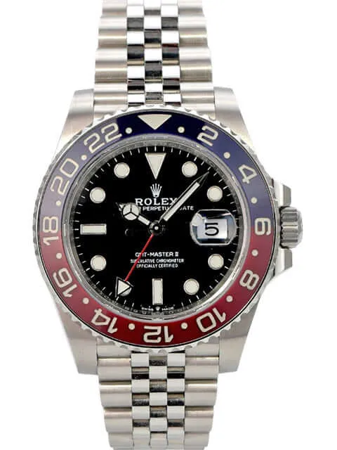 Rolex GMT-Master II Edelstahl 126710BLRO