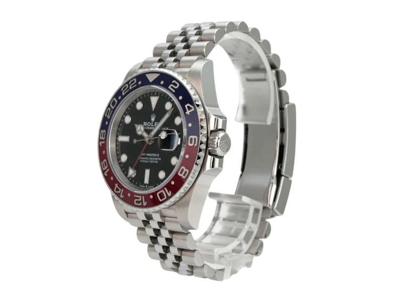 Rolex GMT-Master II Edelstahl 126710BLRO