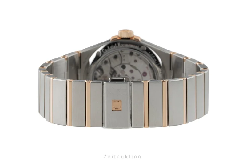 Omega Constellation steel / gold automatic men's watch 123.20.38.21.02.008 [2605362]