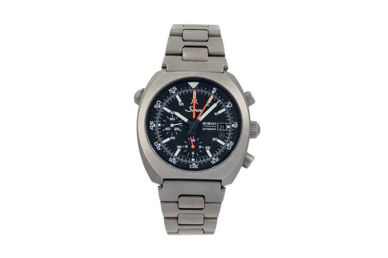 Sinn 140 St Weltraumchronograph chronograph steel automatic men's watch 140.020 LP: 4870EUR [2605385]