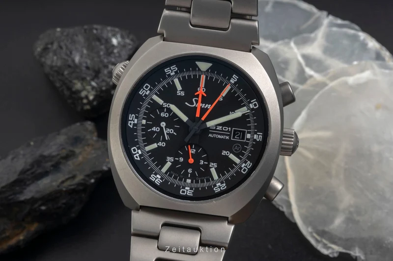 Sinn 140 St Weltraumchronograph chronograph steel automatic men's watch 140.020 LP: 4870EUR [2605385]