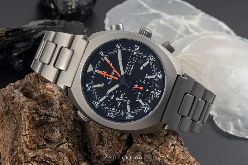 Sinn 140 St Weltraumchronograph chronograph steel automatic men's watch 140.020 LP: 4870EUR [2605385]