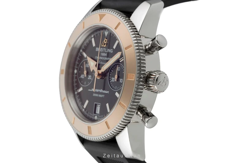 Breitling Superocean chronograph steel / gold automatic men's watch U23370 U237B810RC [2605520]