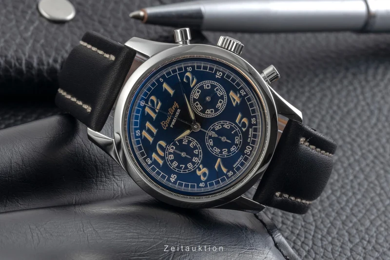 Breitling Premier steel automatic men's watch A40035 [2605482]