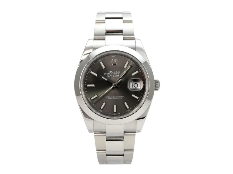 Rolex Datejust 41 Edelstahl 126300 Rhodium