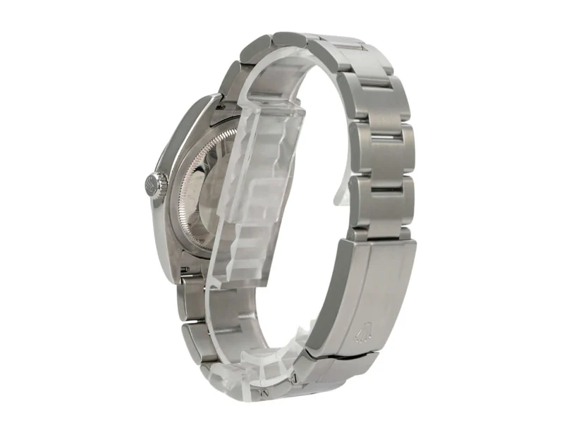 Rolex Oyster Perpetual 36 116000 Silber Arabisch