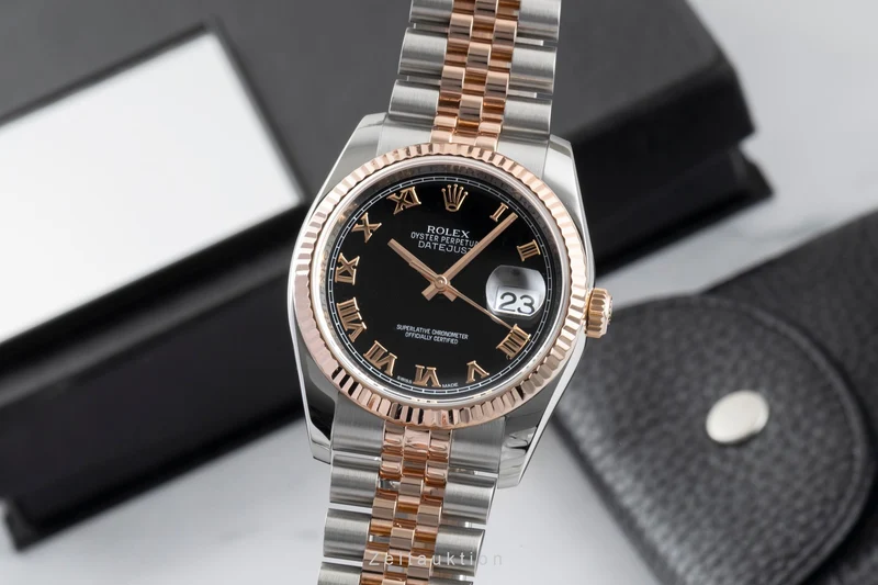 Rolex Datejust steel / gold automatic men's watch 116231 [2605438]