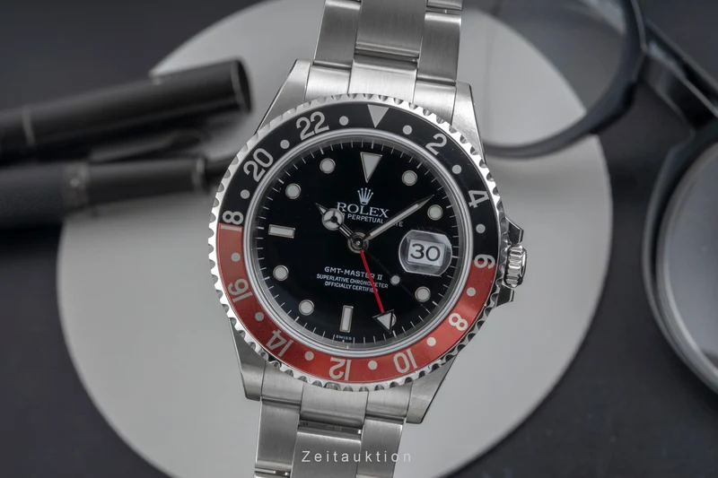 Rolex GMT-Master II steel automatic men's watch 16710 [2605604]