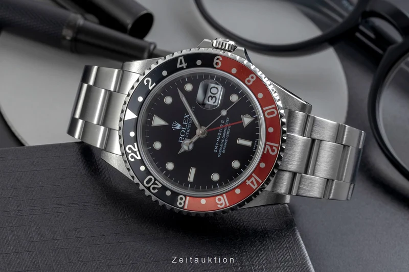 Rolex GMT-Master II steel automatic men's watch 16710 [2605604]